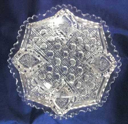Floral Oval Round Butter Dish No Lid