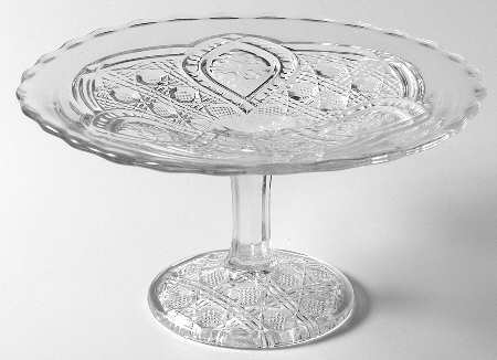 Floral Oval Round Compote (Height X Width)