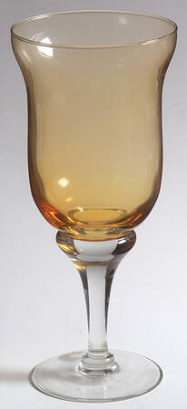 Cristalleria-Amber Water Goblet