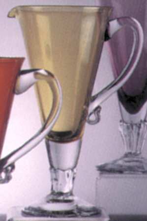 Cristalleria-Amber Martini Pitcher