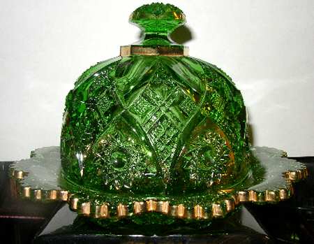 Northwood Nearcut-Emerald Round Covered Butter