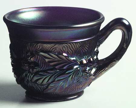 Acorn Burrs-Amethyst Punch Cup by Northwood