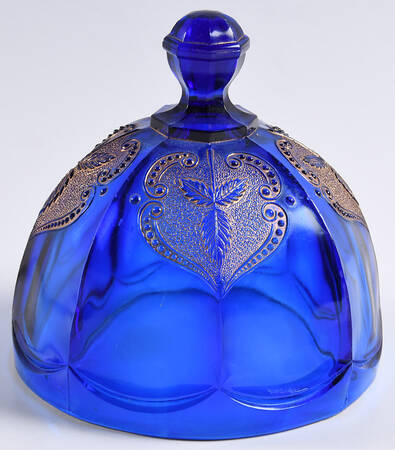 Regent-Cobalt Blue Lid for Round Butter