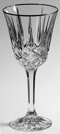 Rockford Platinum Wine Glass