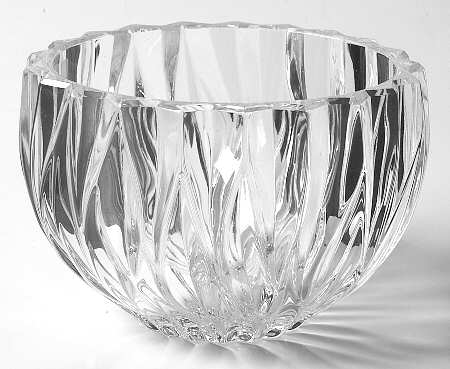 Satin Leaves 5" Round Bowl