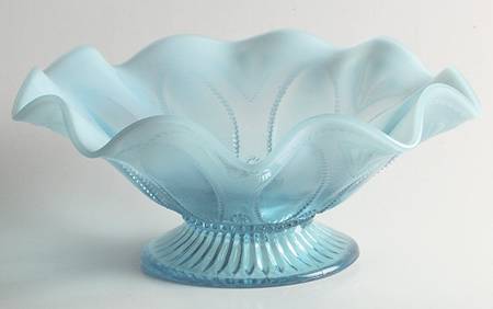 Roulette-Blue Opalescent by Northwood