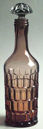 Hostmaster-Amber Decanter & Stopper