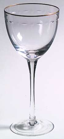 Palais Silk Gold Wine Glass