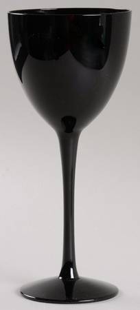 Palais Black Wine Glass