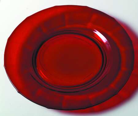 34-Ruby Luncheon Plate