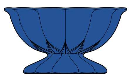 Janice-Cobalt Blue by New Martinsville