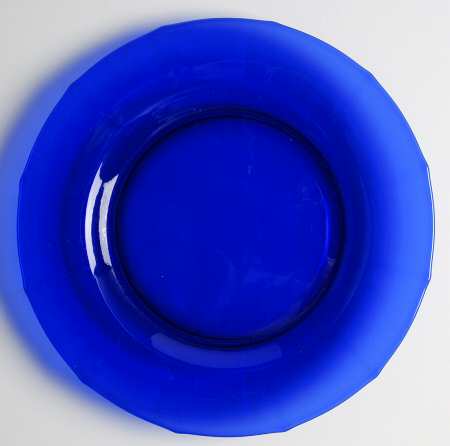 34-Cobalt Luncheon Plate