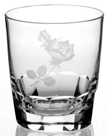 Rose 5 Oz Flat Tumbler