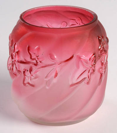 Royal Ivy Cranberry (Frosted) Open Spooner