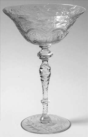 7666-1 Champagne/Tall Sherbet