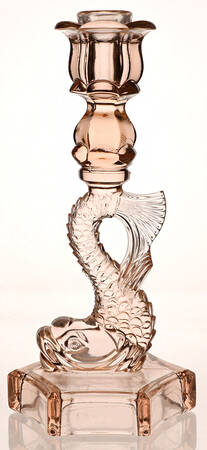 Animals & Figurines #1938 Dolphin Candlestock