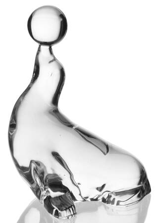Animals & Figurines #452 Seal with Ball Bookend