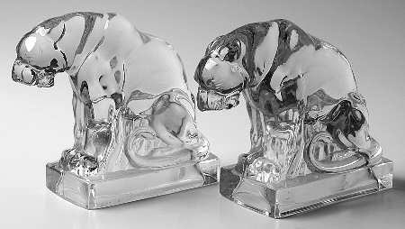 Animals & Figurines (Set of 2) Tiger Bookends