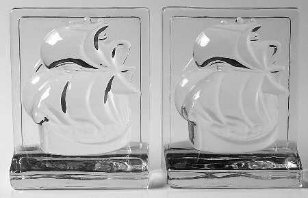 Animals & Figurines (Set of 2) #499 Clipper Ship Bookends