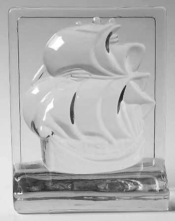 Animals & Figurines #499 Clipper Ship Bookend