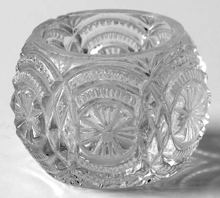 Pleated Medallion Salt Dip