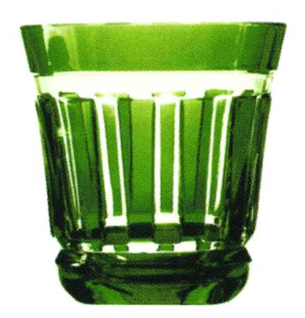 Avignon-Emerald Green Whiskey Glass