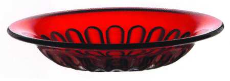 Giardino-Red (Dark) Salad Plate