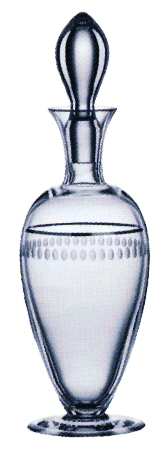 Noblesse Footed Decanter & Stopper