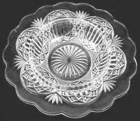 Pleated Oval Round Butter Dish No Lid