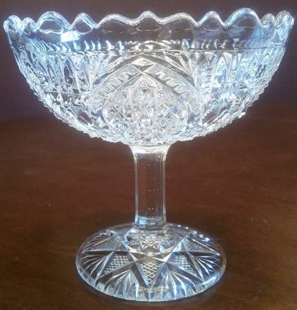 Fortuna Round Compote (Height X Width)