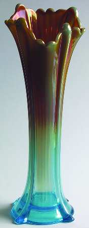 Four Pillar-Aqua Opalescent by Northwood