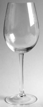 Snowflake Wine Glass