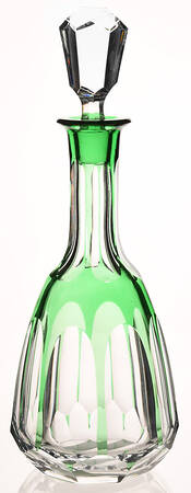 Antika Green Decanter & Stopper