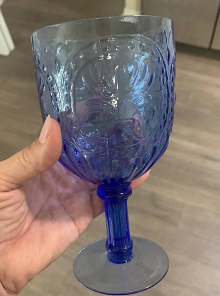 Garland Blue Water Goblet
