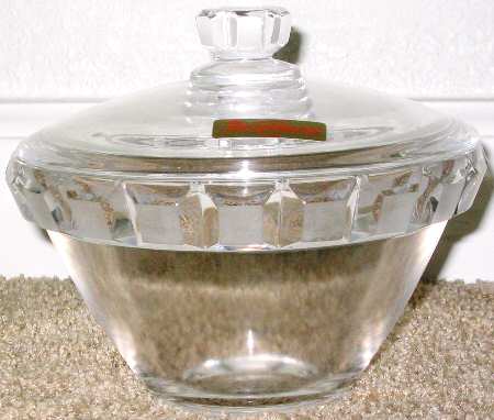 Facette Candy Dish & Lid