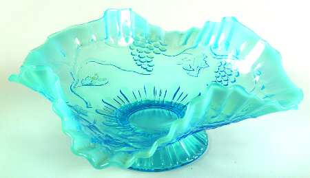 Vintage Blue Opalescent by Northwood