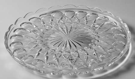 Anglia 12" 3-Toed Torte Plate by Nachtmann