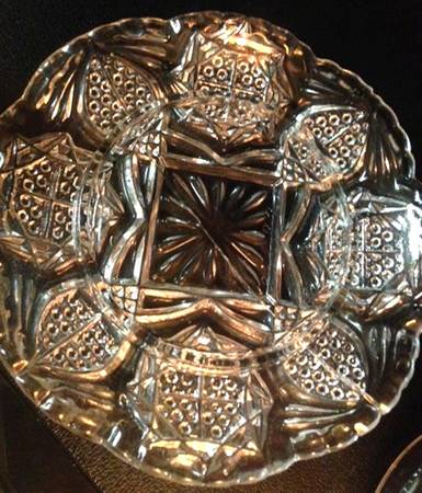 Star of David Round Butter Dish No Lid