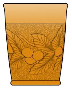 Acorn Burrs-Marigold by Northwood