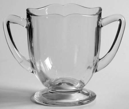 Fancy Square Clear Open Sugar