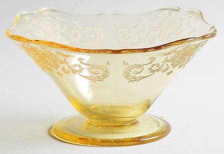 NEM2-Amber Mayonnaise Bowl, Bowl Only