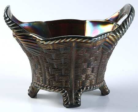 Bushel Basket Amethyst (Carnival) by Northwood