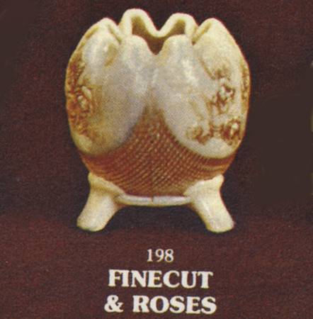 Fine Cut Roses-Custard by Northwood
