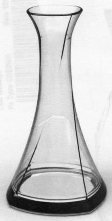 Twist Handled Wine Decanter No Stopper