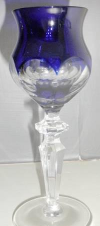 Marilyn Cobalt Blue Hock Wine