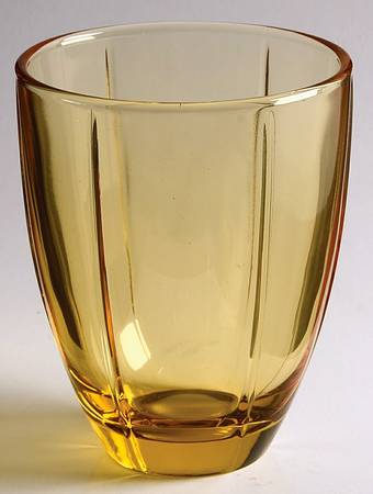 Colorwave Amber Flat Tumbler