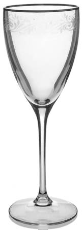 Crestwood-Platinum Wine Glass