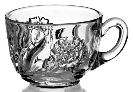 Carnation Clear Punch Cup