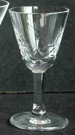 Sunburst Cordial Glass