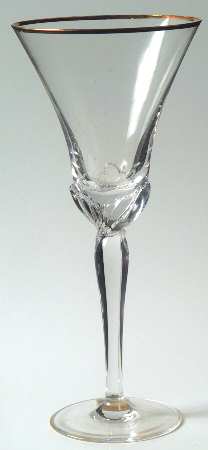 Awakening Gold Wine Glass